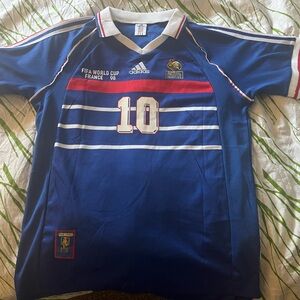 ZIDANE AUTHENTIC 1998 JERSEY